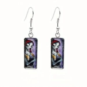 NEW! Nightmare Before Christmas Sally Dangle Earrings Adorbs!!